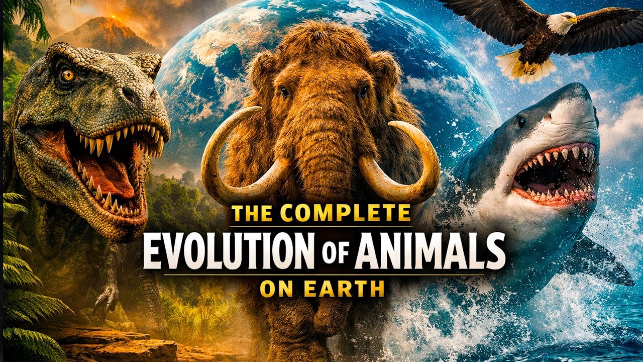 🎬 The Complete Evolution of Animals on Earth