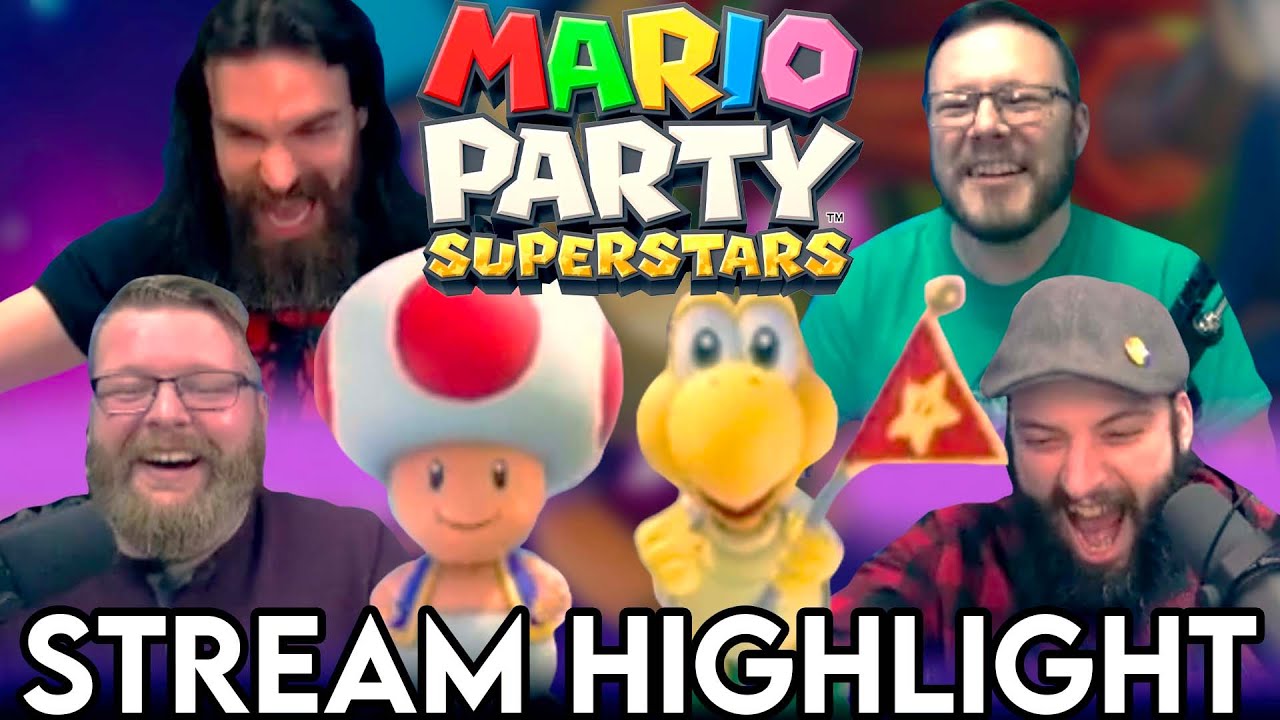 Mario Party Superstars - Group Stream HIGHLIGHT!!
