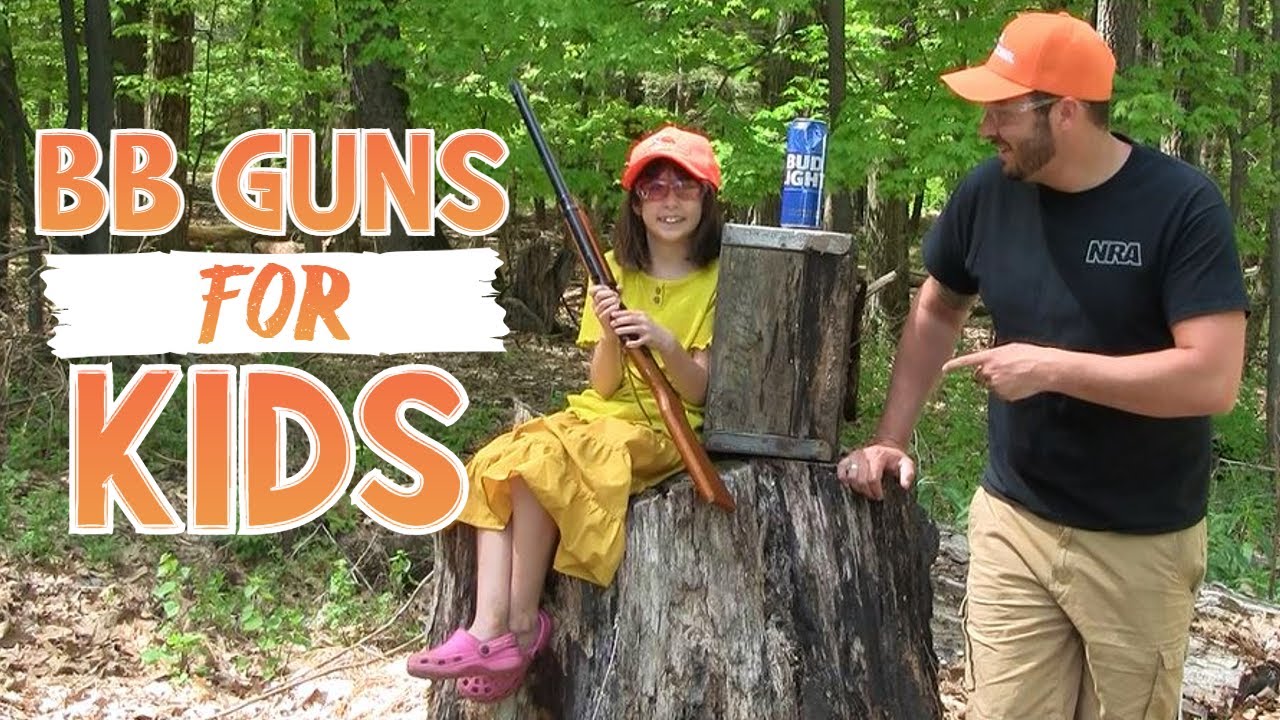 How-to Shoot a BB Gun 🎯 (& Safety) for Kids!!