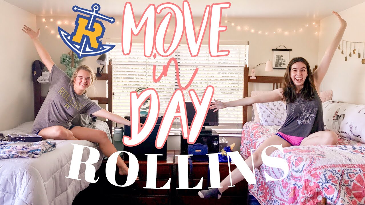 moving into my freshman dorm!|Rollins College