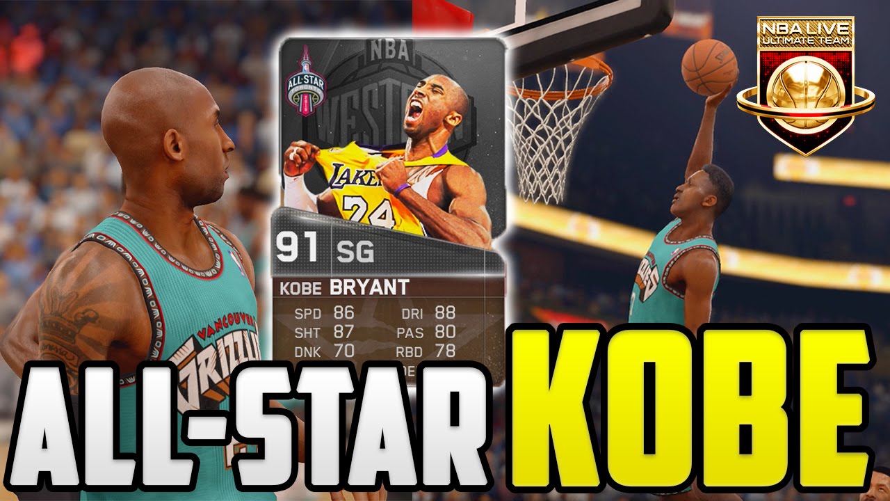 NBA Live 16 Ultimate Team Pack Opening Gameplay Ep 4: Legends Bundle Pack Opening | We Pulled Kobe!