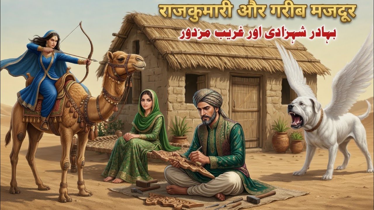 Bahadur Shehzadi Aur Gareeb Mazdour Ka Qissa #islamicstory #urdustory 