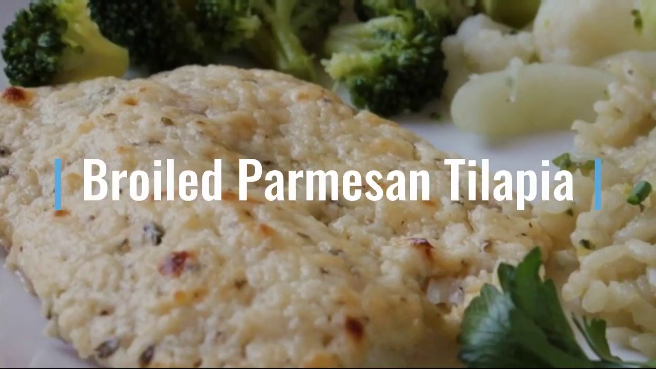 Broiled Tilapia Parmesan