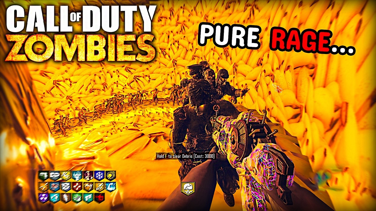 The Banana Zombies Tower makes Cheese Cube look EASY... (Black Ops 3)