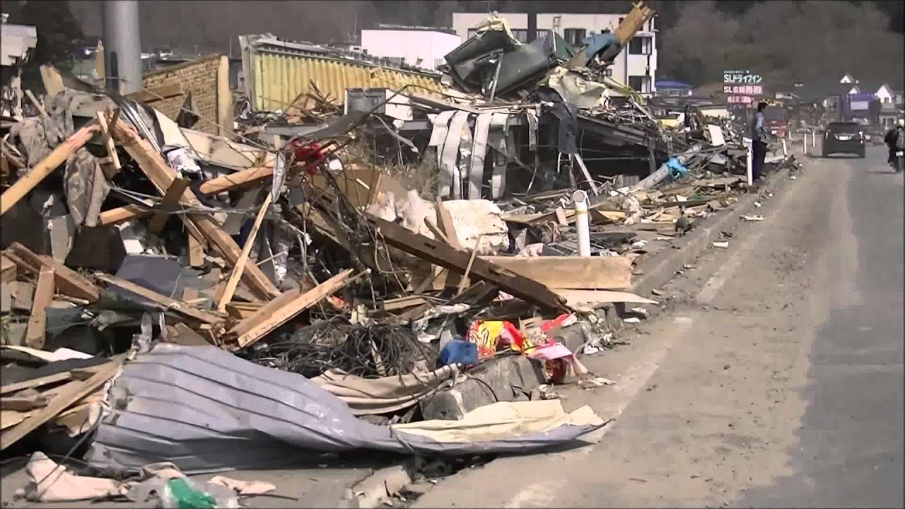 3.11震災後2日後　山田町