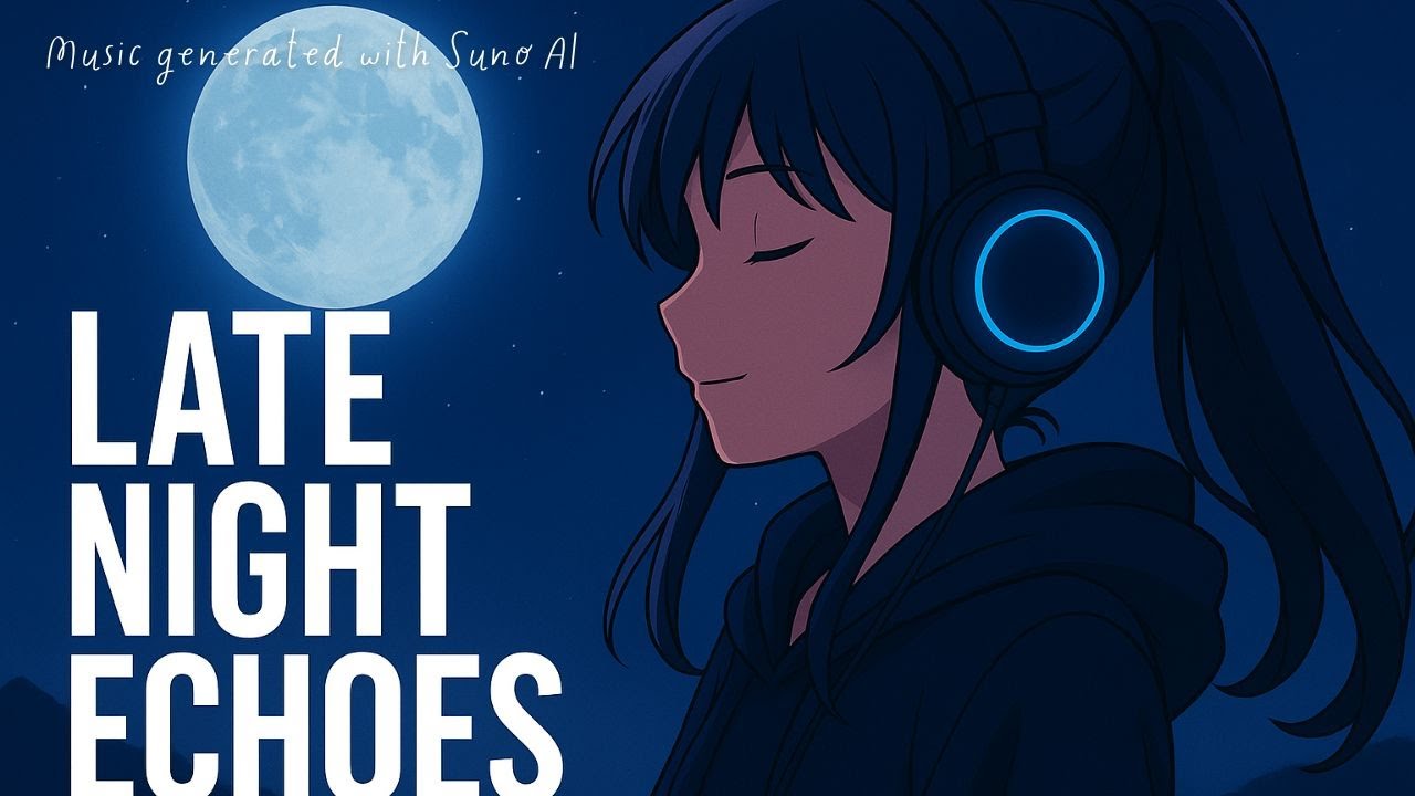 Late Night Echoes &ndash; 夜更かし気分を満たすLo-fi女性ボーカル【日本語&times;英語Mix BGM】