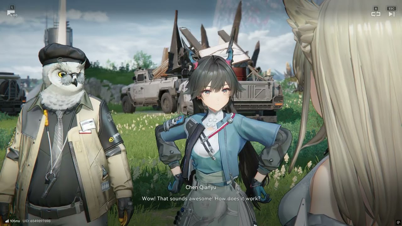 Arknights  Endfield  (Male) : Deployment Area (Protocol Automation-Core) to Resonance Tower