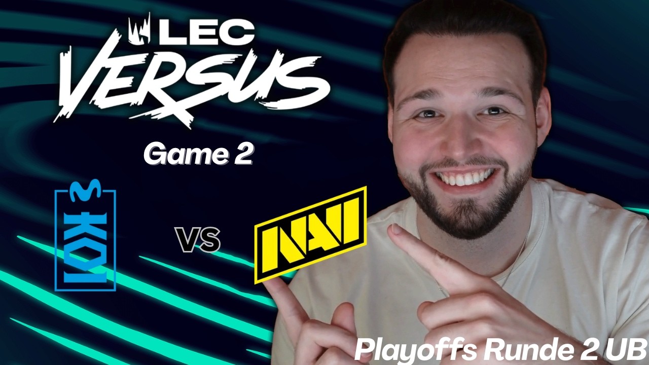 MKOI vs NAVI | Game 2 | LEC Versus 2026 Playoffs Runde 2 UB