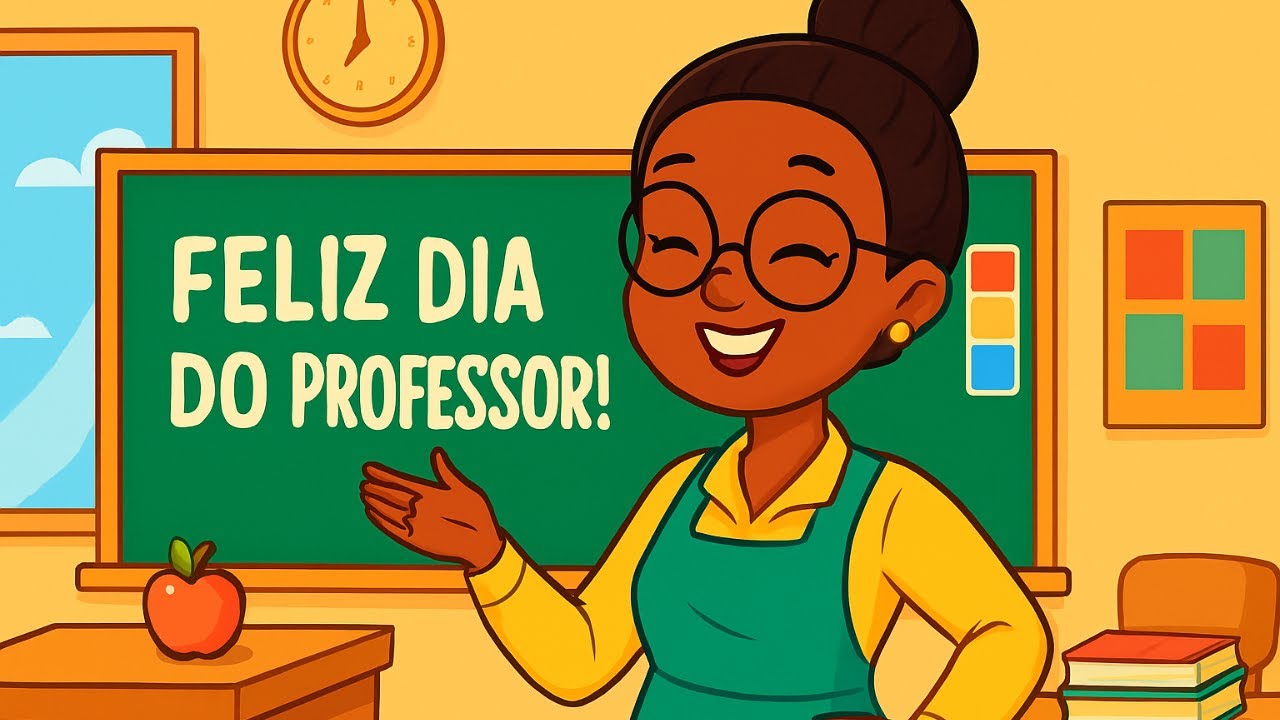 DIA DO PROFESSOR ! HIST&Oacute;RIA E M&Uacute;SICA INFANTIL!