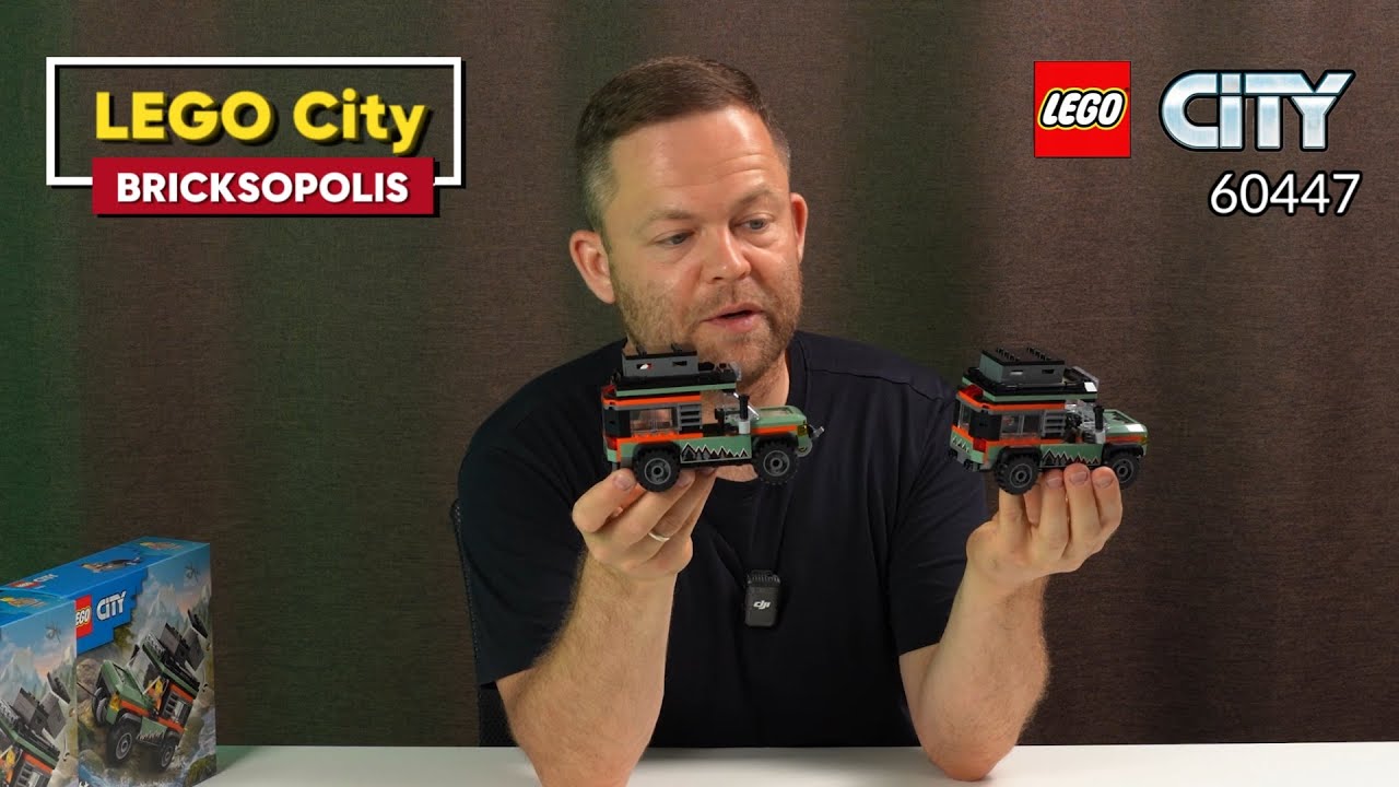 🎒🛻 Зачем один, если можно два? Собираем 2 внедорожника LEGO City 60447 для Бриксополиса!