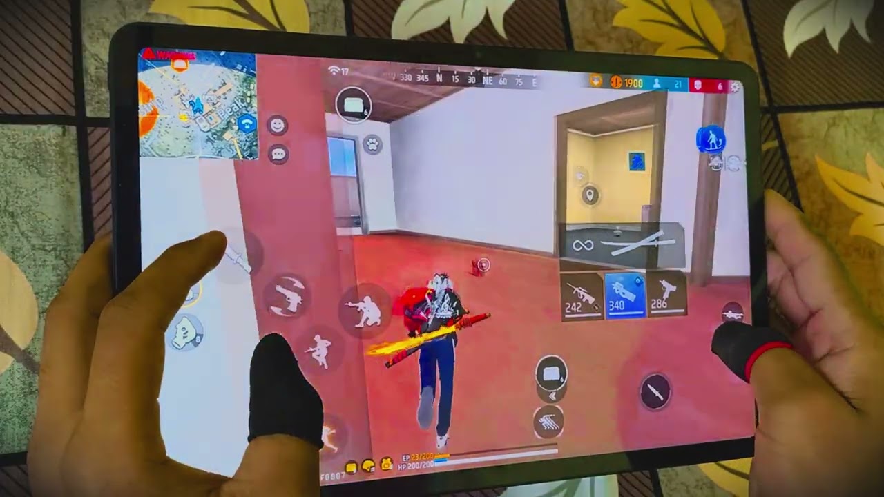 POCO PAD 5G KA BR RANKED GAMEPLAY WITH  MY HANDCAM VIDEO #gamingshorts #gamingtest