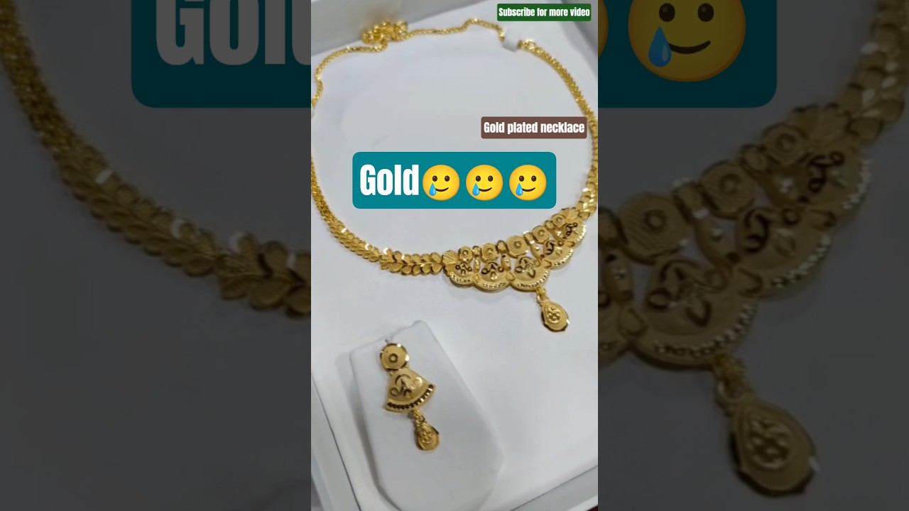 Gold Nahi Gold Plated Necklace | Wedding & Party Wear Designs 🥰 