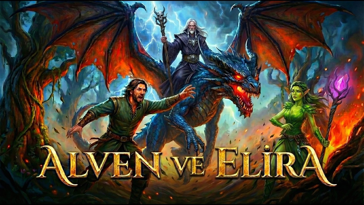 Arven & Elira | 1. Sezon Finali – Karanlık Uyanıyor 🔥 | Fantastik Hikâye Evreni