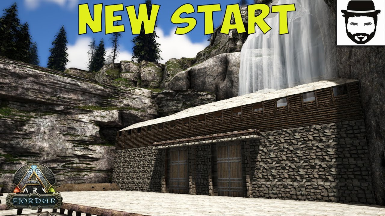 Building In To A Huge Cave (Ark Survival Evolved)