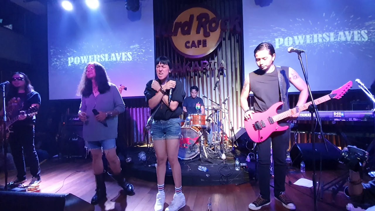 Power slaves feat riffy putri - malam ini live at hard rock cafe jakarta