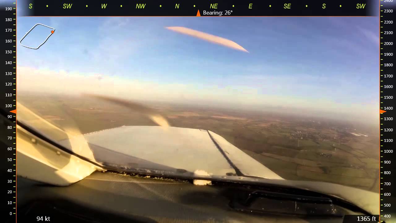 Cranfield - 1 x Circuit in G-RIZZ - PA28