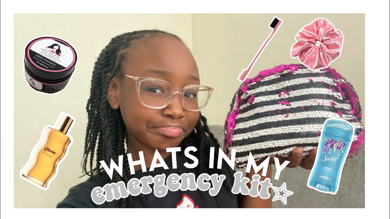what’s in my BACK TO SCHOOL EMERGENCY KIT *things you need*