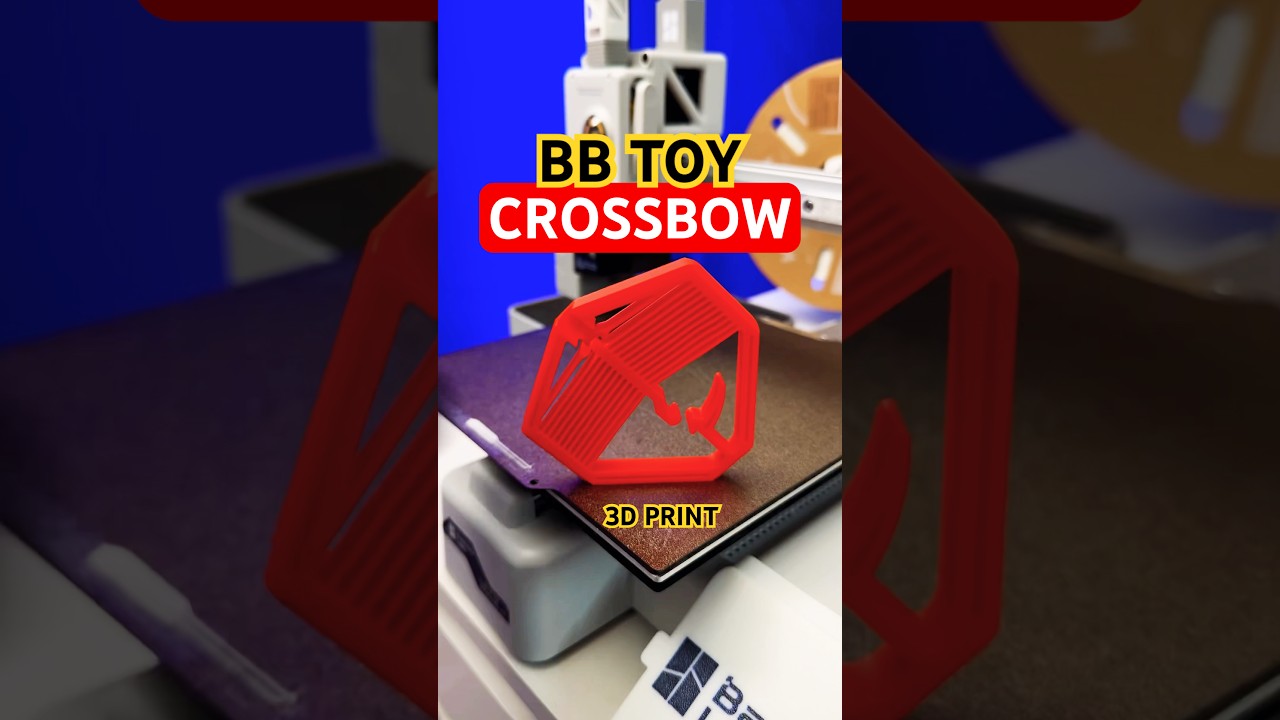 3D Printed Mini BB Crossbow