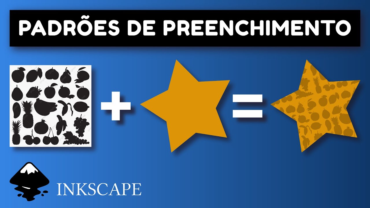 Padrões de Preenchimento | Tutorial Inkscape #06