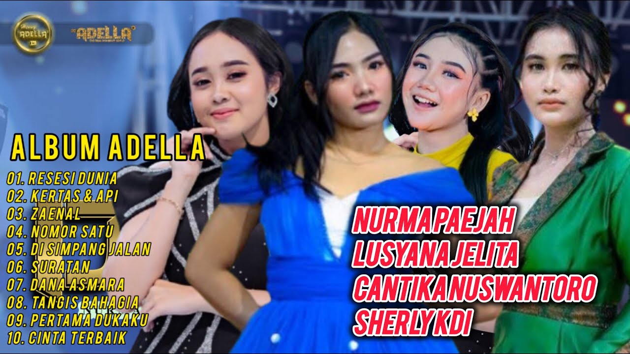 TASYA ROSMALA I CANTIKA I NURMA I DIFARINA I SHERLY l ADELLA FULL ALBUM TERBARU