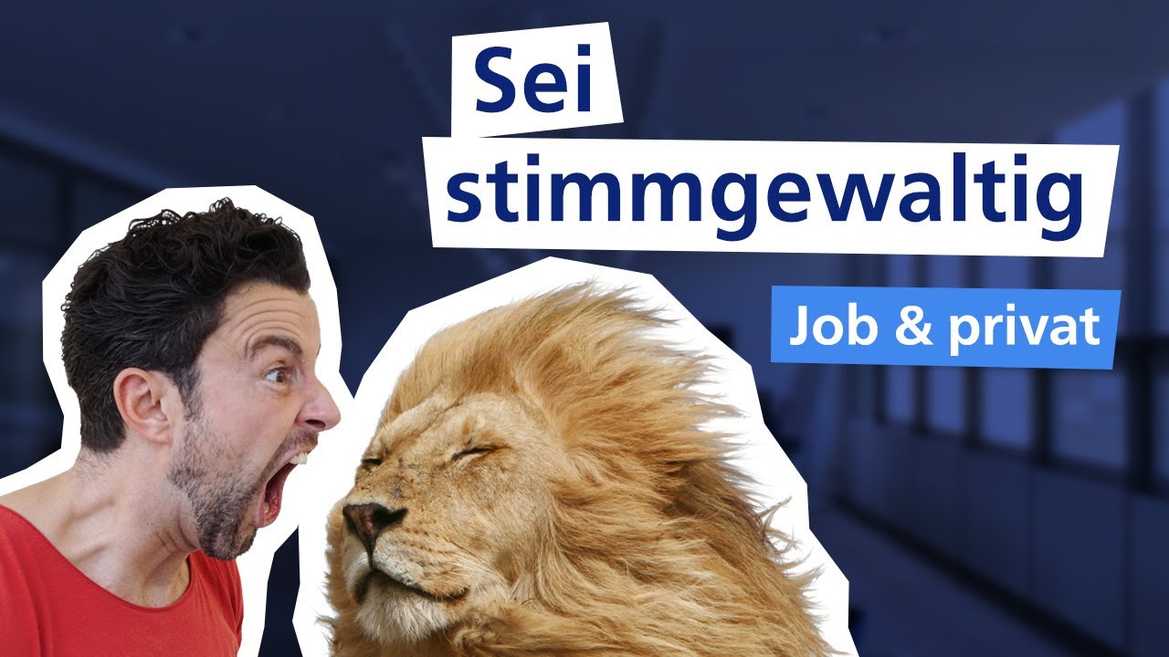 ÜBERZEUGE JEDEN, mit deiner Stimme! (Job & Privat) 🚀 I Traumjob