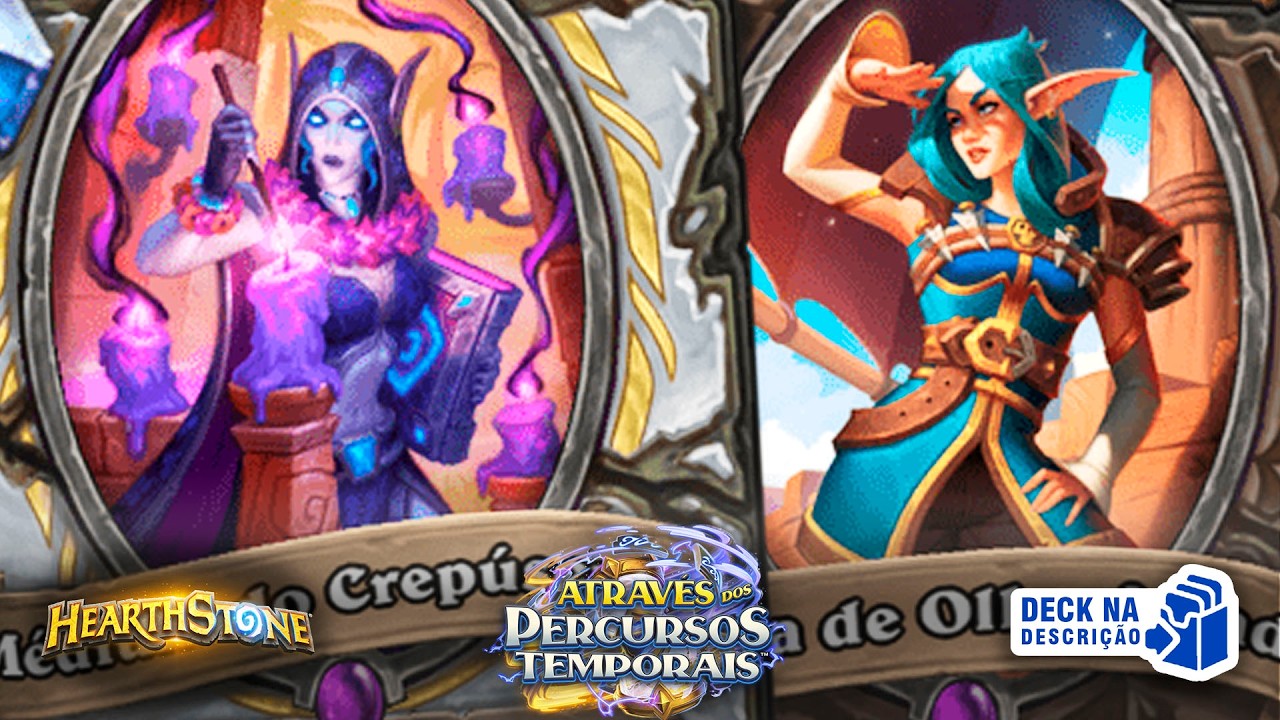 Sacerdote Top Deck 🔼 Descontando a Carta do Topo do Baralho 🔼 Deck na Descrição - Hearthstone