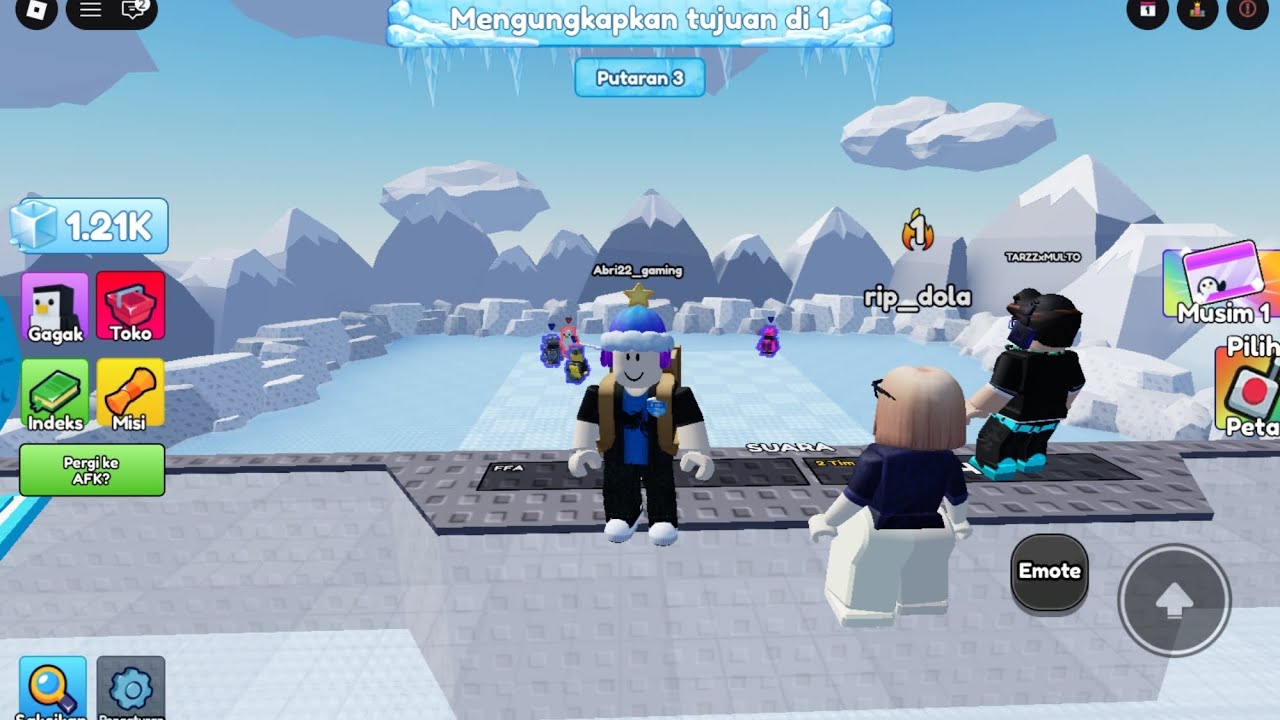 Serang penguin lain!! Banyak mode. Seru sekali | KNOCKOUT🐧