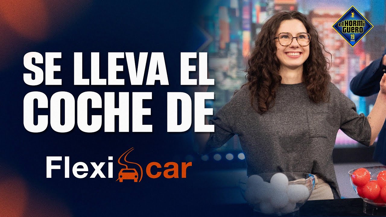 ¡Julia se lleva el coche de Flexicar en un reto de infarto! - Josep Pedrerol - El Hormiguero