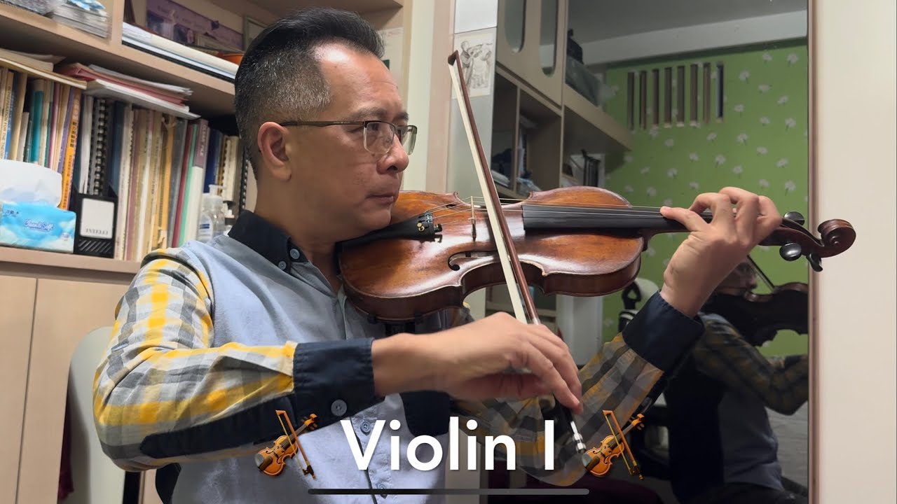 Violin I, C Major Scale Fantasia, original composition for Junior String Orchestra, C大調音階幻想曲,適合初階弦樂團