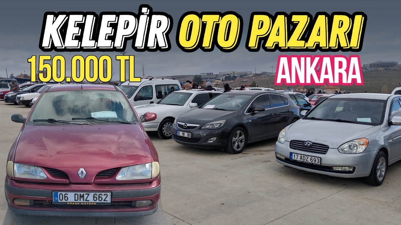 150.000 TL'YE MEGANE | Kelepir Oto Pazarı - Ankara | Ucuz ve Uygun Fiyatlı 2. El Otomobiller