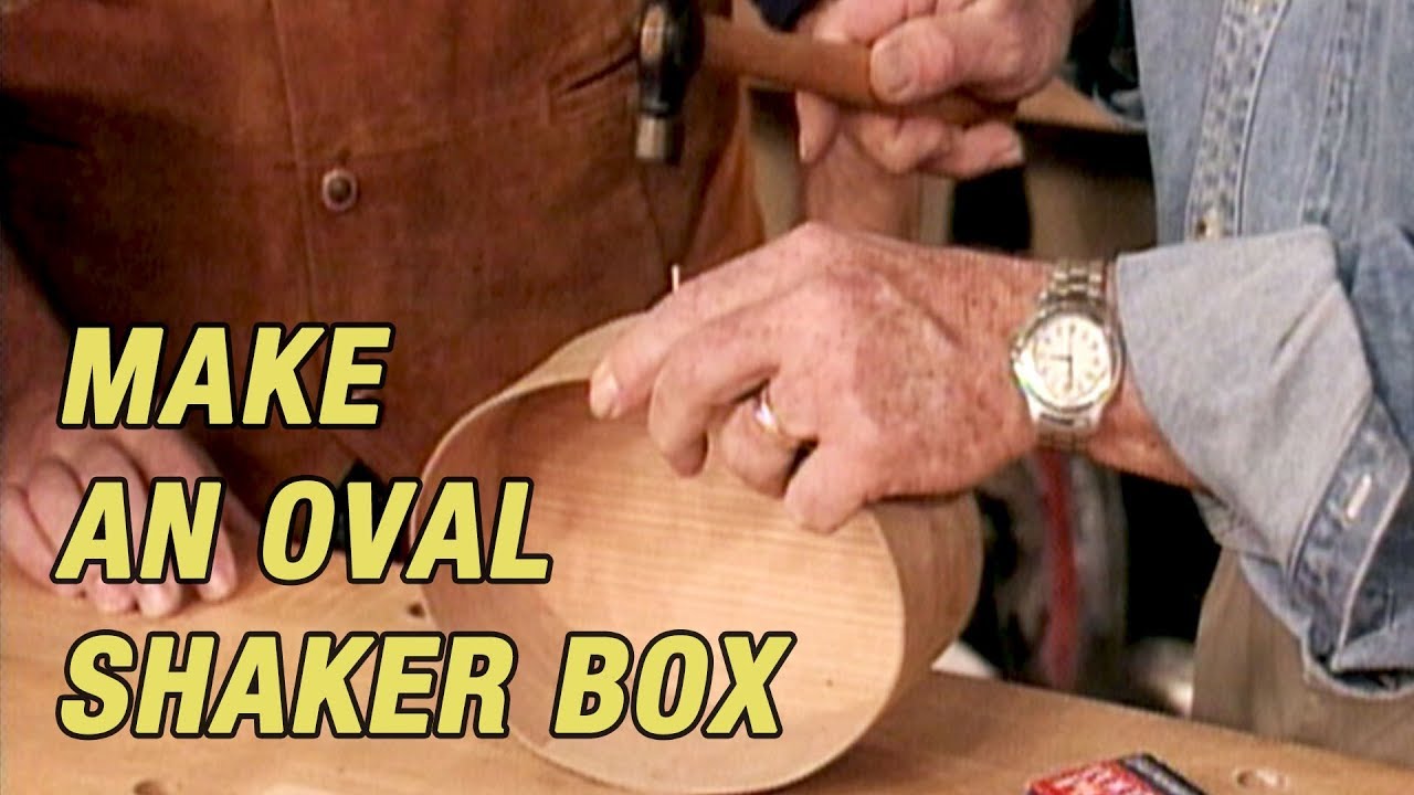 Make Your Own Oval Shaker Box