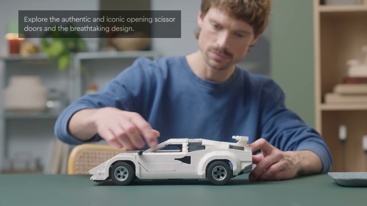 LEGO ICONS 10377 Lamborghini Countach 5000 Quattrovalvole