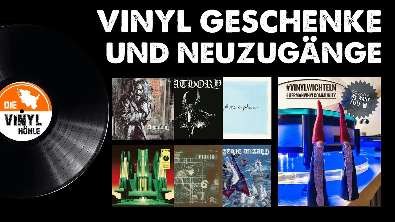VINYL GESCHENKE + NEUE SCHALLPLATTEN AUF DEM TELLER  #germanvinylcommunity