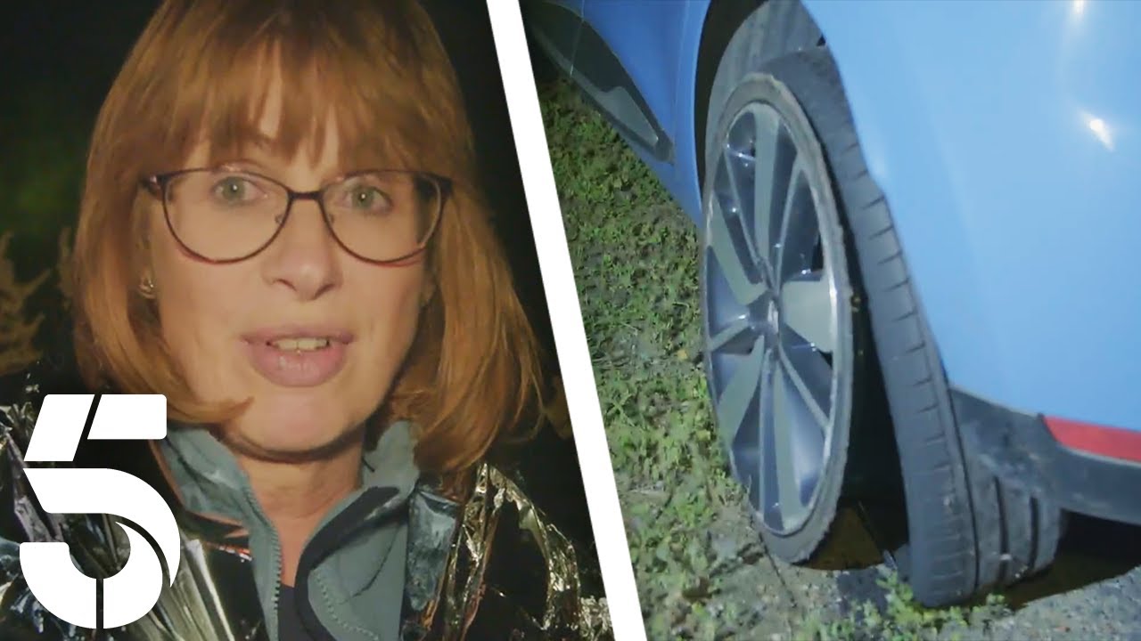 Dangerous Tire Blowout On A Smart Motorway | 999: Motorway Emergency | Channel 5
