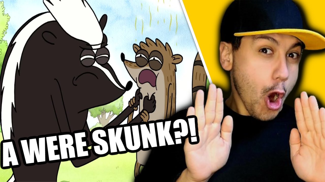 Regular Show S2 Ep 25-28 (REACTION) THE EVIL WERESKUNK?