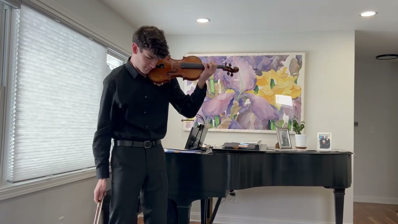Barber Violin Concerto- Jonah Davis, Violin