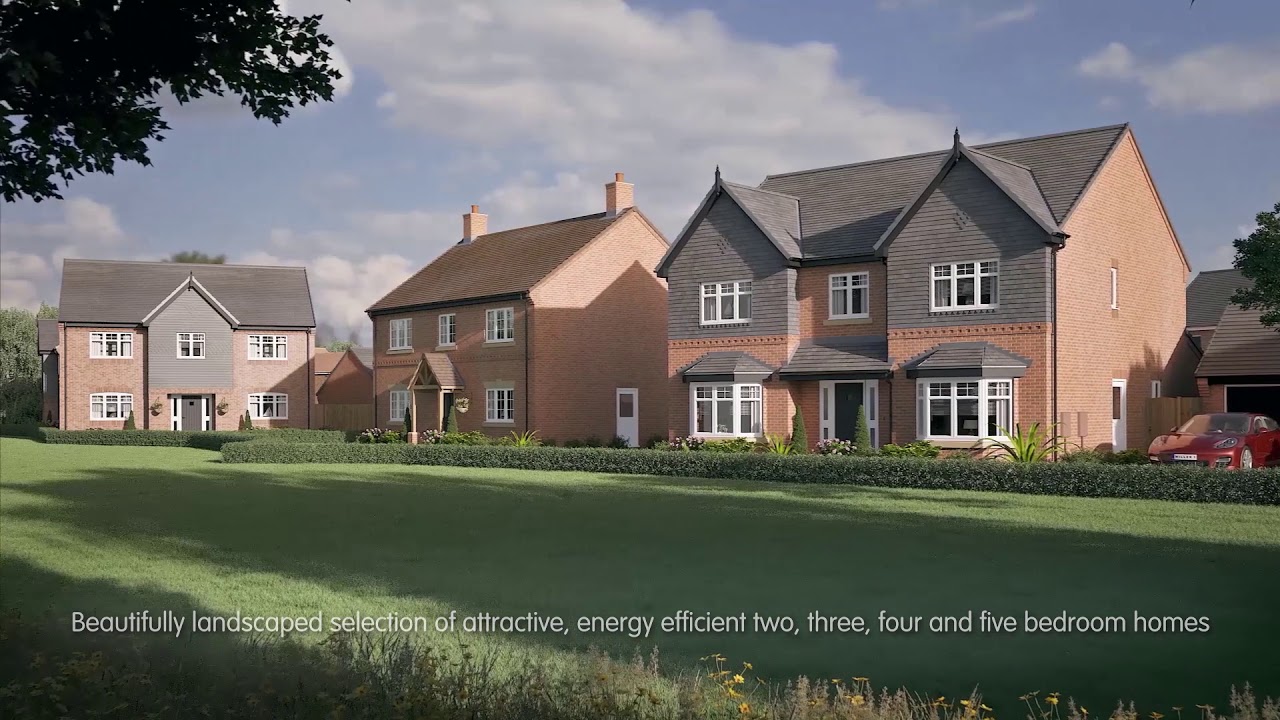 Miller Homes - Hackwood Park, Radbourne Lane, Derby, Derbyshire - CGI Development Video