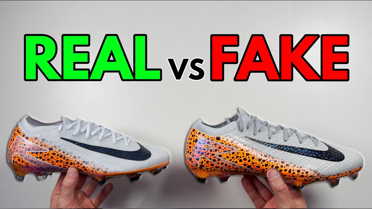 НАСТОЯЩИЕ ИЛИ ПОДДЕЛКИ! СРАВНЕНИЕ ФУТБОЛЬНЫХ БУТС NIKE MERCURIAL VAPOR 16 ELECTRIC SAFARI! (БУТСЫ)