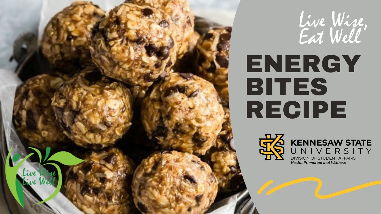 Energy Bites Recipes - CAN Do Attitude