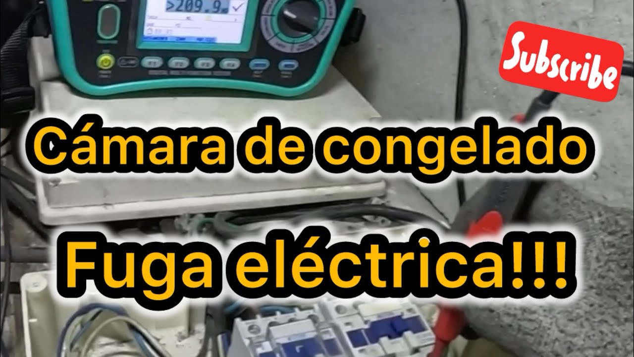 Búsqueda de fuga eléctrica con el multifuncion kyoritsu 6516bt y la pinza de fugas FLUKE 368fc