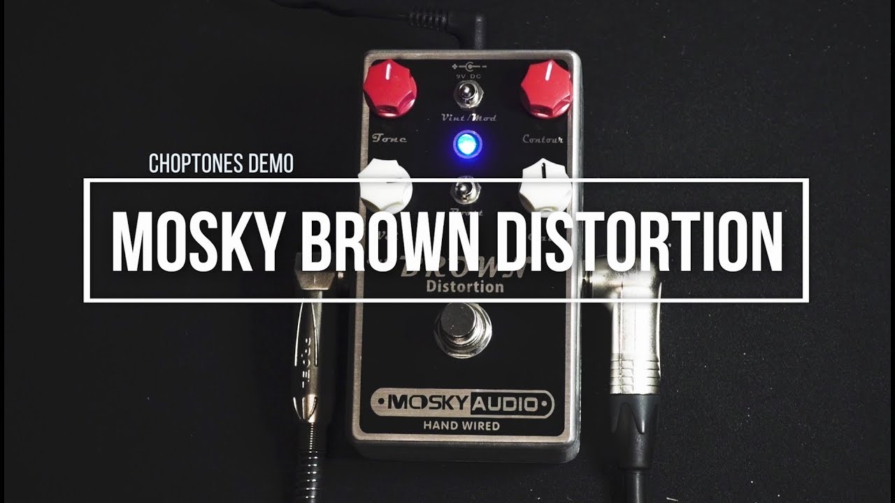 Mosky Pedals | Brown Distortion | Playthrough (Brownsound Plexi)
