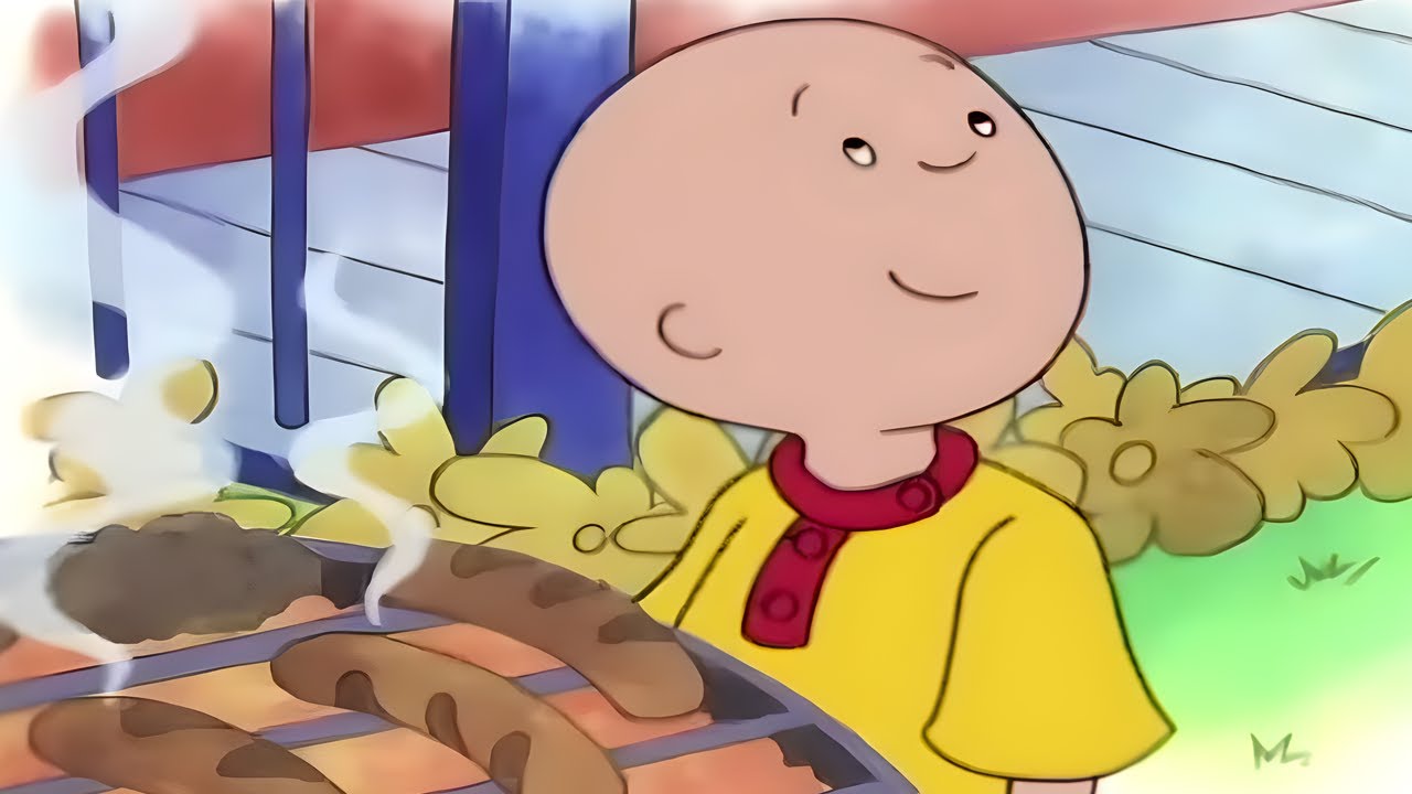 Caillou grillezővel rendelkezik | Caillou Magyarul - WildBrain
