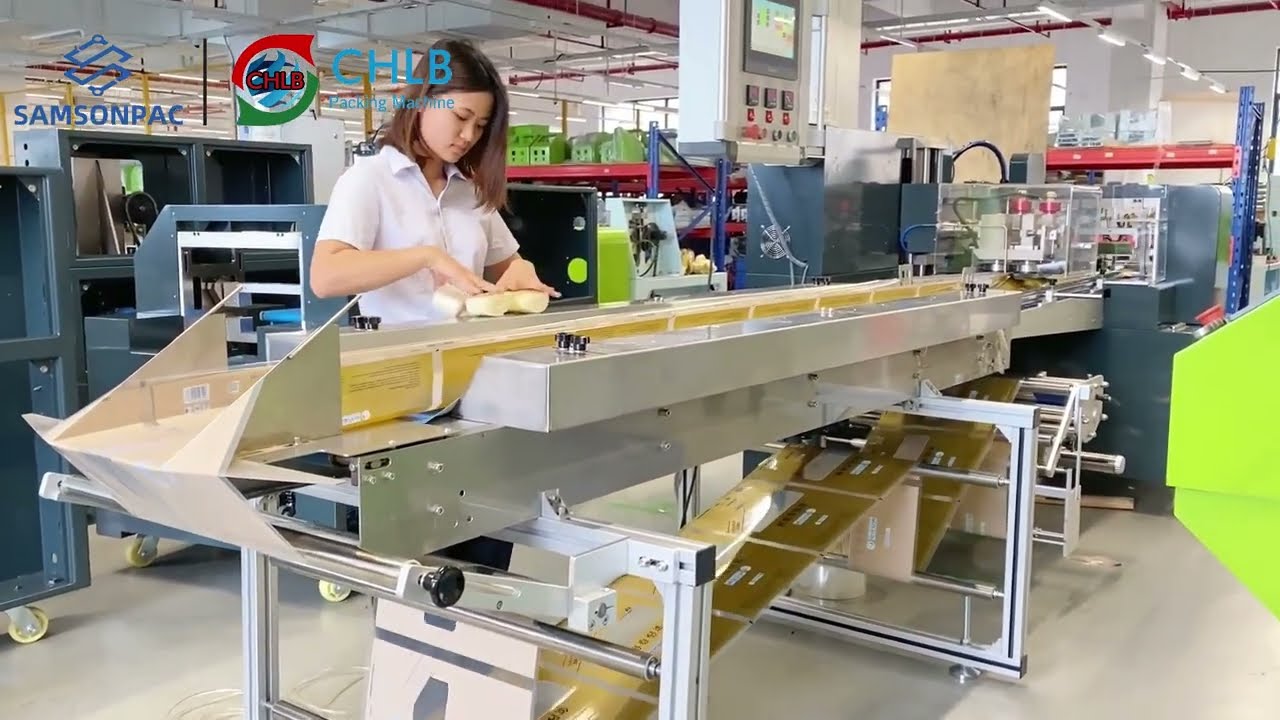 Full stretch film box motion flow packing machine(inject the Nitrogen）-SAMSONPAC