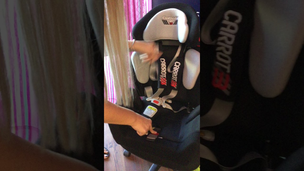 Lengthing Harness Straps on the Carrot Car Seat