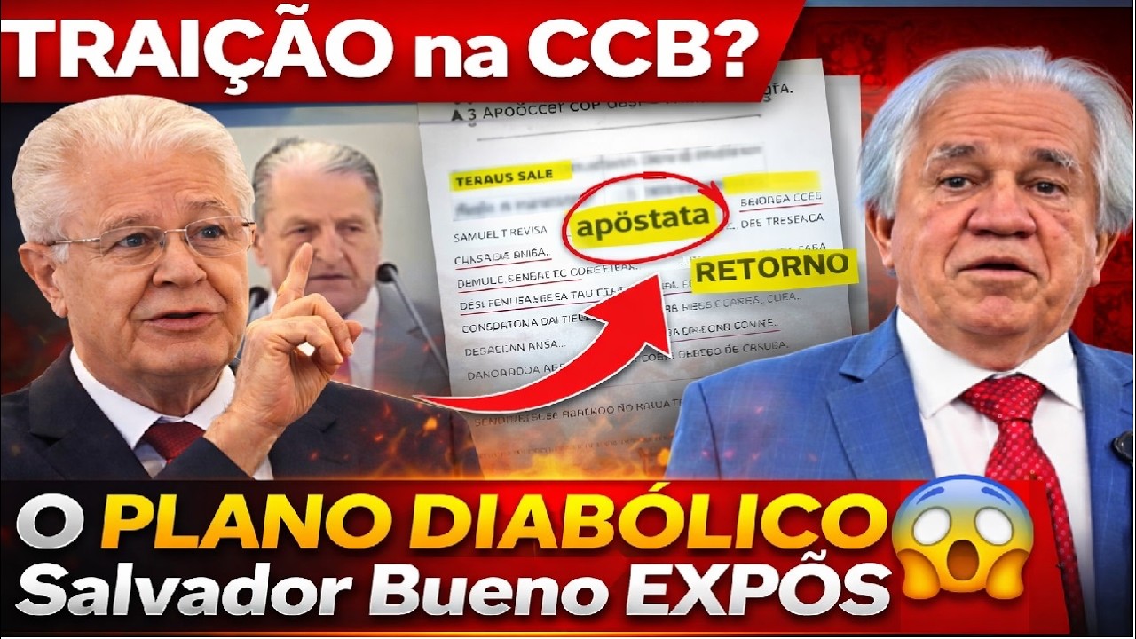 TRAIÇÃO na CCB? Trevisan e Marçola: O PLANO que Salvador Bueno revelou 😳