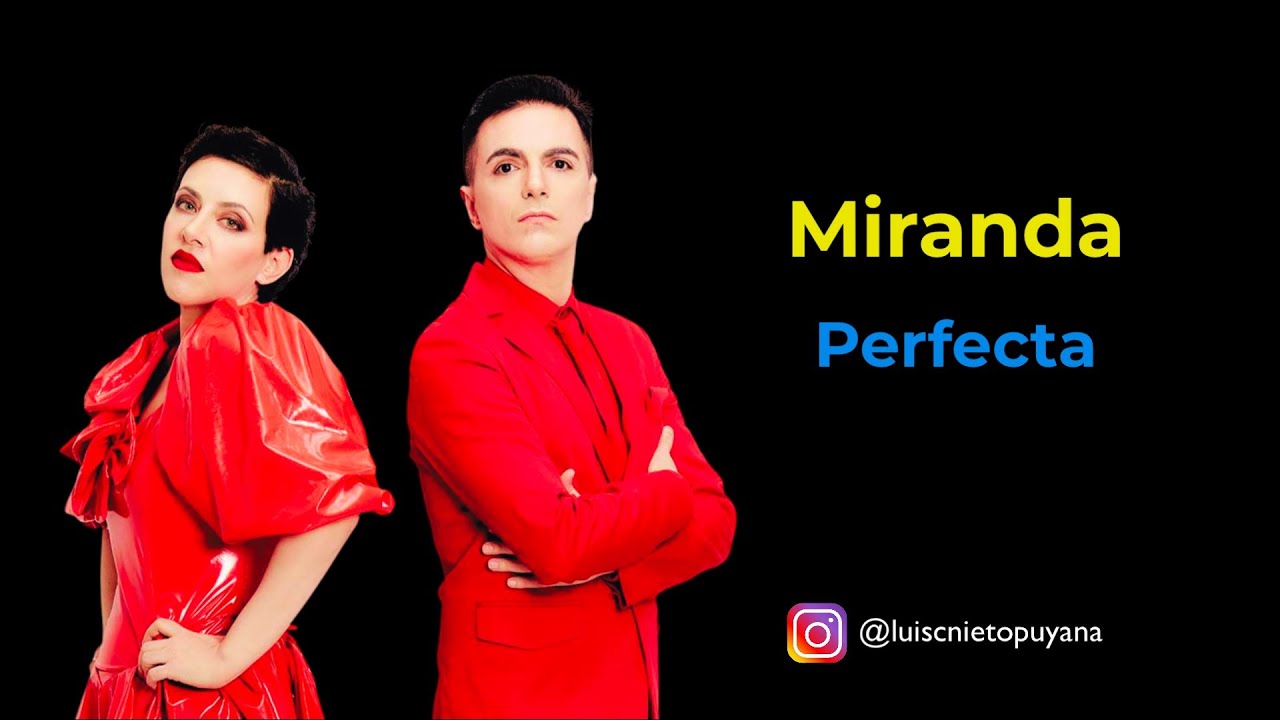Miranda - Perfecta (Karaoke).