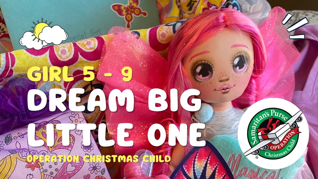 Girl 5 - 9 Shoebox Unboxing for Operation Christmas Child- 2022
