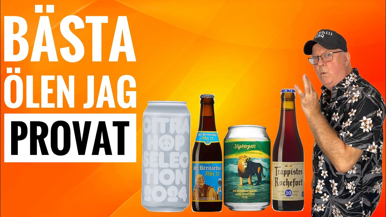 Detta är de fyra bästa ölen jag har provat. Hittills.