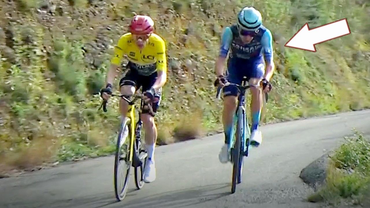 Did Lenny Martinez FLEX on Jonas Vingegaard Here? | Paris-Nice 2026 Stage 8