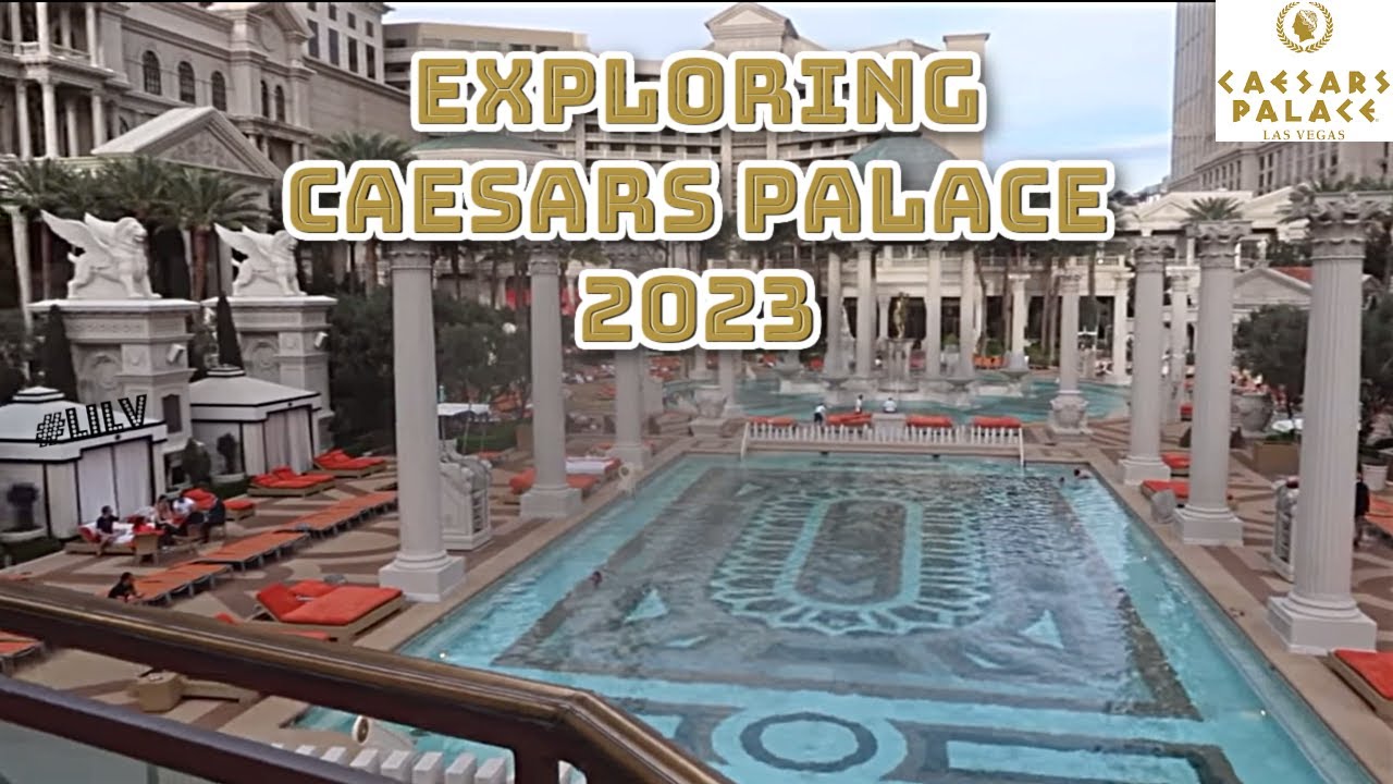 Exploring Caesars Palace Las Vegas!